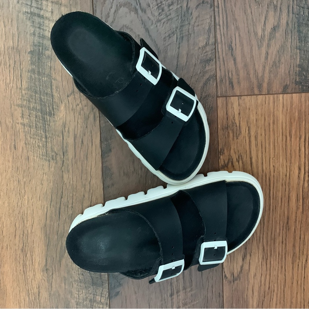 Papillio (Birkenstock) Arizona Platform Sandals 5.5 (36)